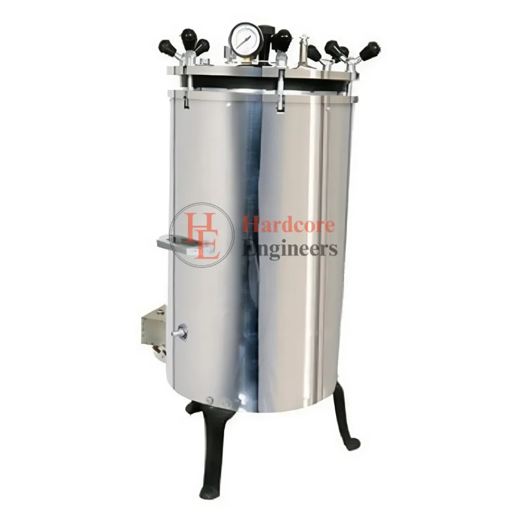 Vertical Double Walled Autoclave