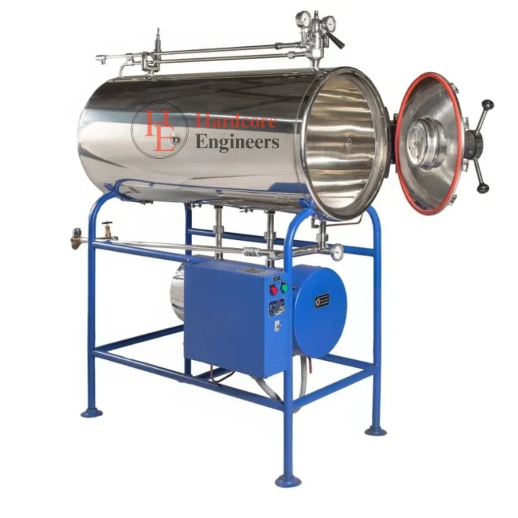 Cylindrical Horizontal Autoclave