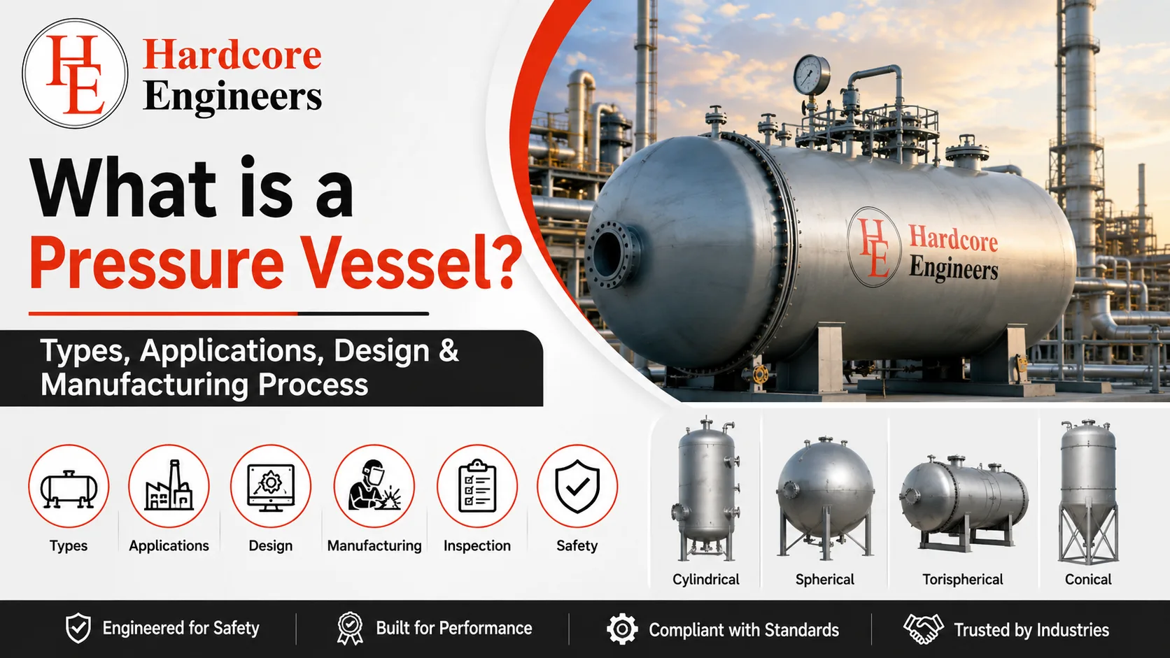 You are currently viewing What is a Pressure Vessel? Types, Applications, Design & Manufacturing Process