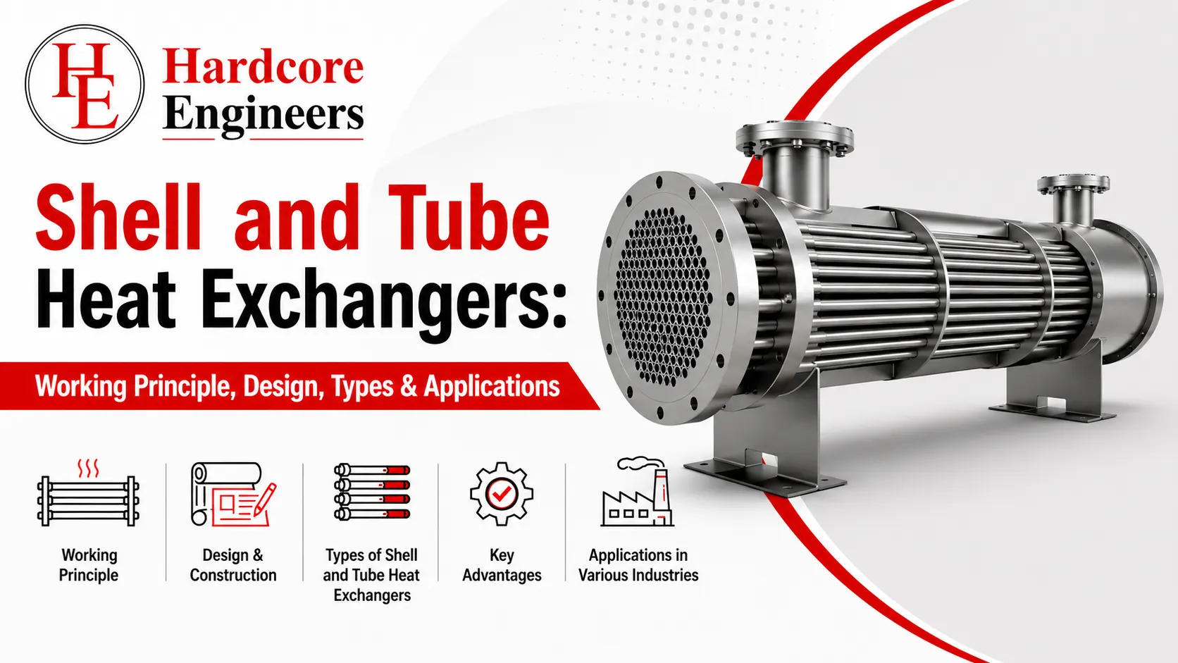 You are currently viewing Shell and Tube Heat Exchangers: Working Principle, Design, Types & Applications