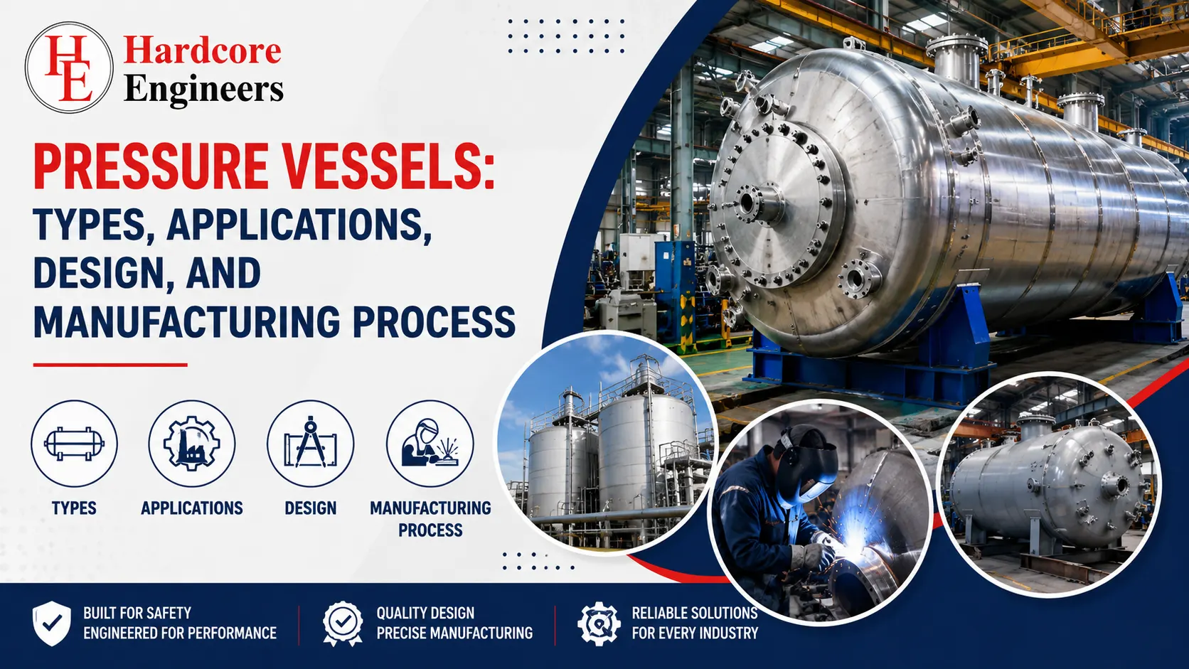You are currently viewing Pressure Vessels: Types, Applications, Design, and Manufacturing Process